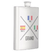 Flasque Les grands circuits cyclistes (Droite)