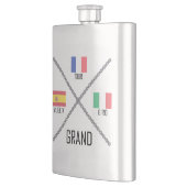 Flasque Les grands circuits cyclistes (Gauche)