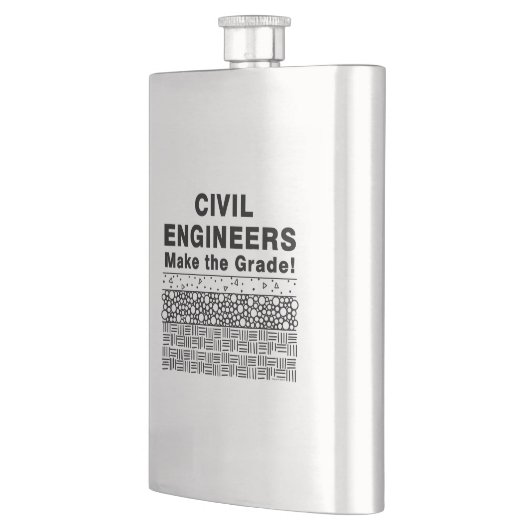 Flasque Les Ingénieurs Civiles Font La Mug De Grade (Gauche)