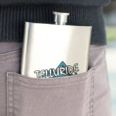 Flasque Les monts Telluride Colorado (En situation)