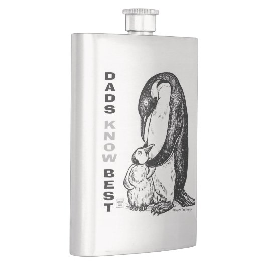 Flasque Les papas savent mieux (Droite)