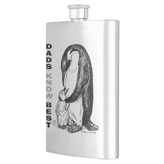 Flasque Les papas savent mieux (Gauche)