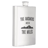 Flasque Les Réponses Sont Dans Les Miles (Droite)