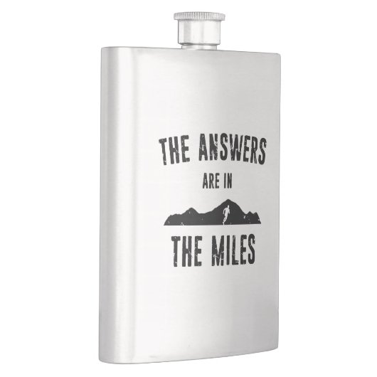 Flasque Les Réponses Sont Dans Les Miles (Droite)