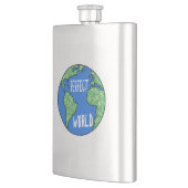 Flasque Les Vélos Font Un Monde Parfait (Gauche)