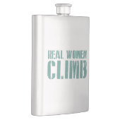 Flasque Les vraies femmes grimpent (Droite)