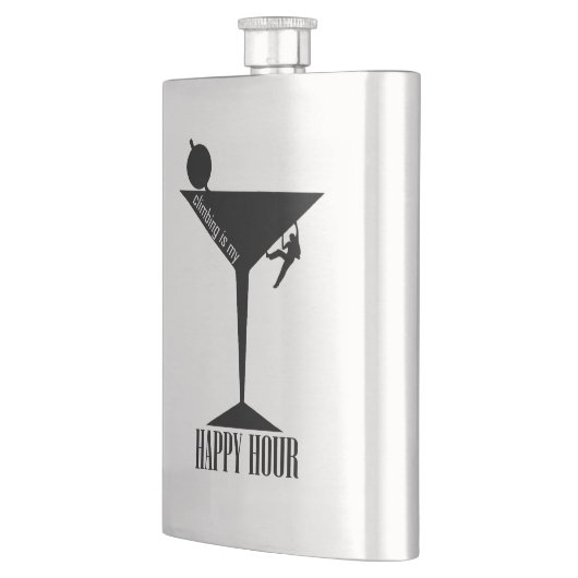 Flasque L'Escalade Est Mon Heureuse Heure (Gauche)