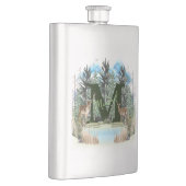 FLASQUE LETTRE MONOGRAPHIQUE M PERSONNALISÉE CHEZ LES CHEF (Droite)