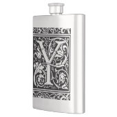 Flasque Lettre Y Monogramme médiéval Art Nouveau (Gauche)