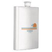 Flasque Lewes Delaware Sun Palm Trees (Droite)