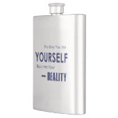 Flasque L'Histoire Que Vous Racontez Devient Votre Réalité (Gauche)