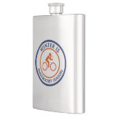 Flasque L'Hiver Est Snot Rocket Saison Cyclisme (Gauche)