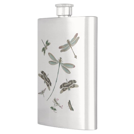 Flasque Libellules vintages (Gauche)