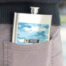 Light Blue Camouflage Pattern Military