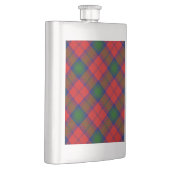 Flasque Lindsay tartan rouge vert plaid (Droite)