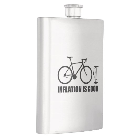 Flasque L'inflation est un bon vélo (Droite)