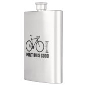 Flasque L'inflation est un bon vélo (Gauche)