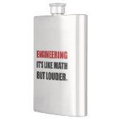 Flasque L'ingénierie aiment des maths mais drôle plus (Gauche)