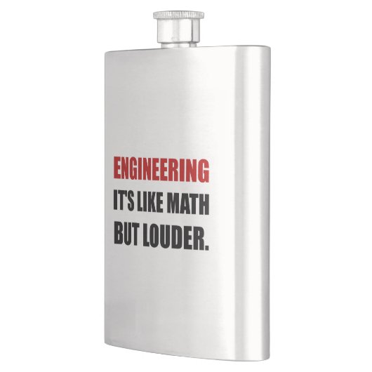 Flasque L'ingénierie aiment des maths mais drôle plus (Gauche)