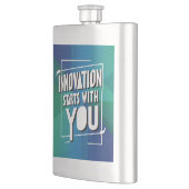 Flasque L'innovation commence avec vous option 3 (Gauche)