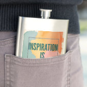 Flasque L'inspiration est partout (En situation)