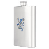 Flasque Lion écossais aux couleurs de St. Andrew (Gauche)