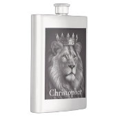 Flasque Lion, Le Roi Classique (Droite)