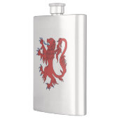Flasque Lion Rampant Gules (Gauche)