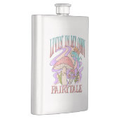 Flasque Livin' In My Own Fairytale - Frog & Champignons (Droite)