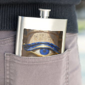 Flasque L'œil égyptien (En situation)