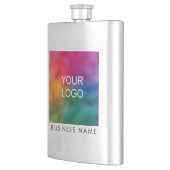 Flasque Logo de l'entreprise client ici meilleur Modèle (Gauche)