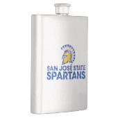 Flasque Logo Wordmark de Spartans d'état de San Jose (Droite)