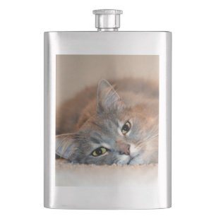 Flasque Long chapeau bleu russe par Shirley Taylor