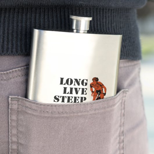 Flasque Longue Vie Raide Grades Cyclisme (En situation)