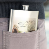 Flasque Lotus bleu émergeant des eaux boueuses (Vietnamien (En situation)