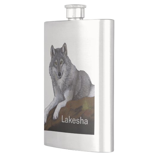 Flasque Loup (Gauche)