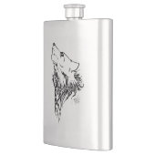 Flasque Loup noir de la tribu Howl (Gauche)