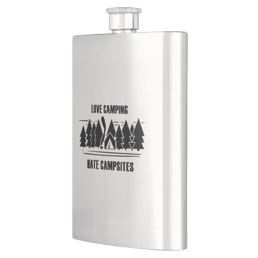 Flasque Love Camping, Campings Hate (Gauche)