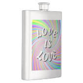 Flasque Love Is Love Fierté  (Droite)