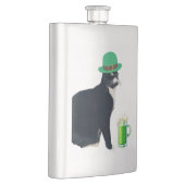 Flasque Lucy de la bière verte (Droite)
