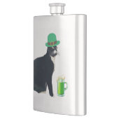 Flasque Lucy de la bière verte (Gauche)