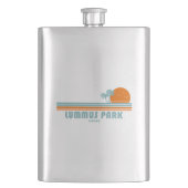 Flasque Lummus Park Floride Sun Palm Trees (devant)