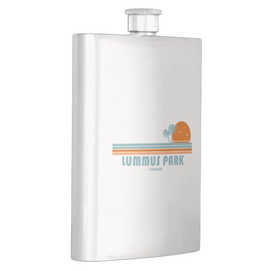 Flasque Lummus Park Floride Sun Palm Trees (Droite)