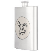 FLASQUE LUNE EN COLÈRE (Gauche)