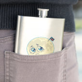 Flasque Lune triste (En situation)