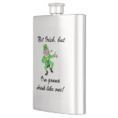 Flasque Lutin potable du jour de St Patrick drôle (Gauche)