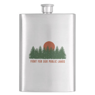 Flasque Lutter Pour Nos Terres Publiques