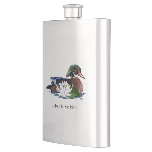 Flasque Lys d'eau de canard de bois (Gauche)