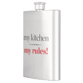 Flasque Ma cuisine, mes règles (Gauche)