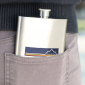 Flasque Magic Mountain, Vermont (En situation)